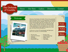 Tablet Screenshot of orchardsofconcklin.com